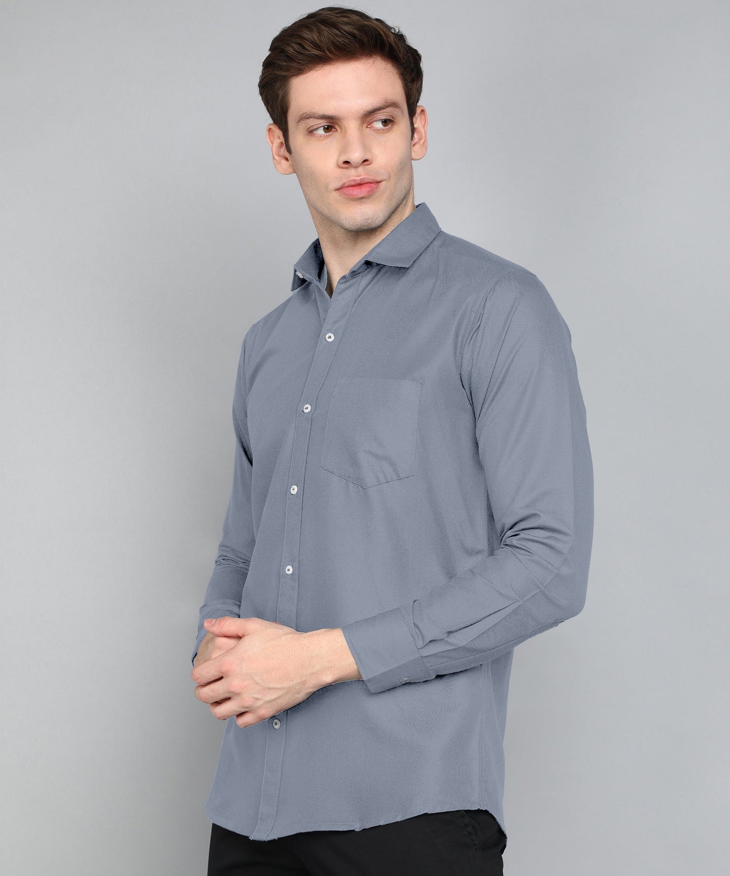Slim fit Regular Cotton Casual Shirt with Spread Collar & full Sleeve #Shirt for Man