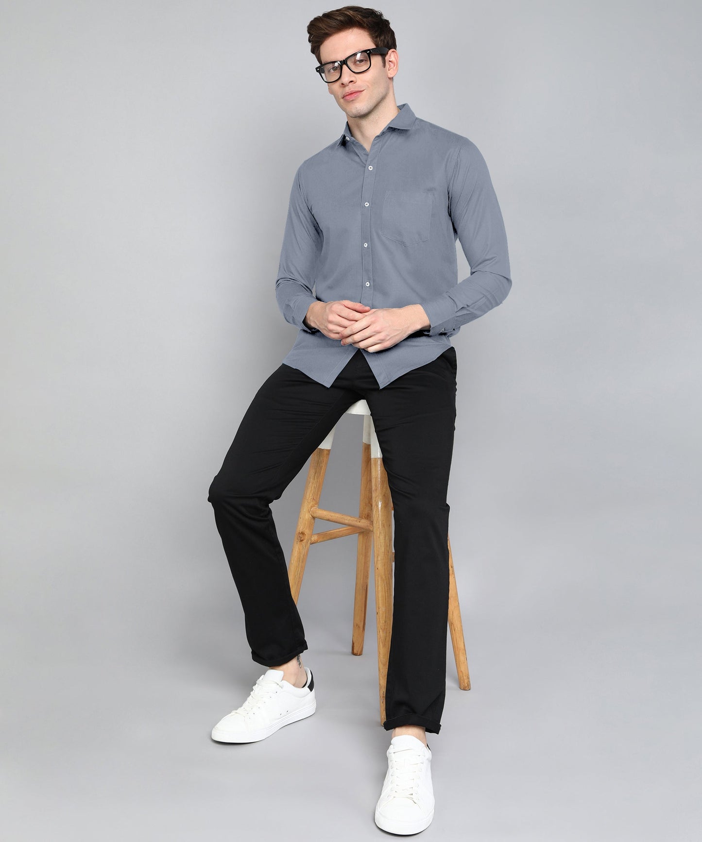 Slim fit Regular Cotton Casual Shirt with Spread Collar & full Sleeve #Shirt for Man